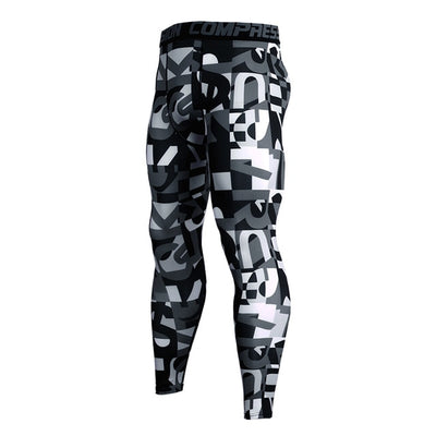 Men Gym Training Skinny Leggings