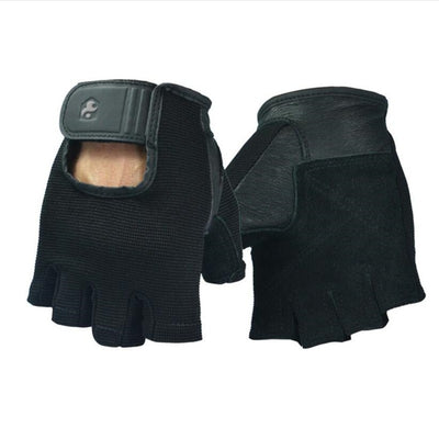 Genuine Leather Gym Gloves