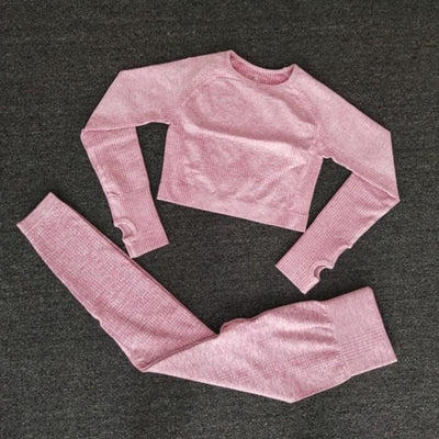 Women Seamless Fitness Sports Suits