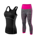 Ladies Sports Running Cropped Suit