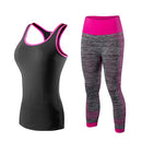 Ladies Sports Running Cropped Suit