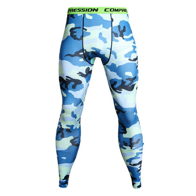 Men Soccer Training Fitness Leggings