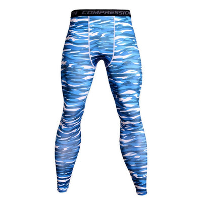 Men Soccer Training Fitness Leggings