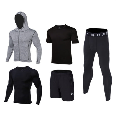 Men's Running Basketball Fitness Suit