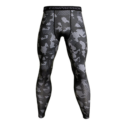 Camouflage Compression Running Tights