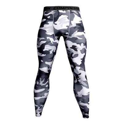 Camouflage Compression Running Tights
