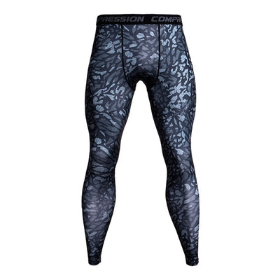 Camouflage Compression Running Tights