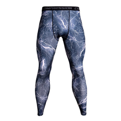 Camouflage Compression Running Tights