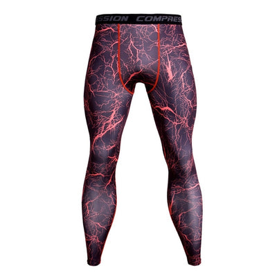 Camouflage Compression Running Tights