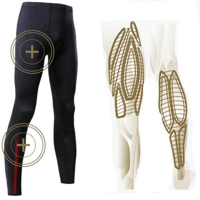 Men's compression Sports Running Leggings