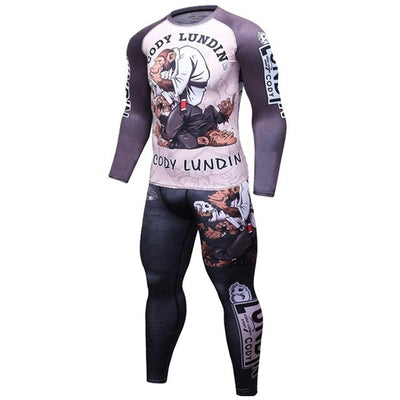 Man Compression Sports Suit