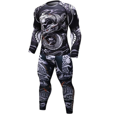 Man Compression Sports Suit